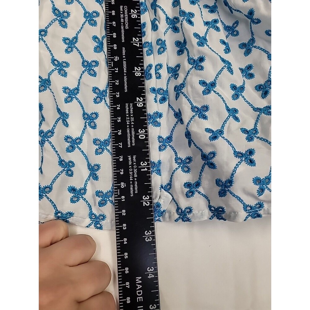 Torrid Blue and White Tank Top - Picture 8 of 8